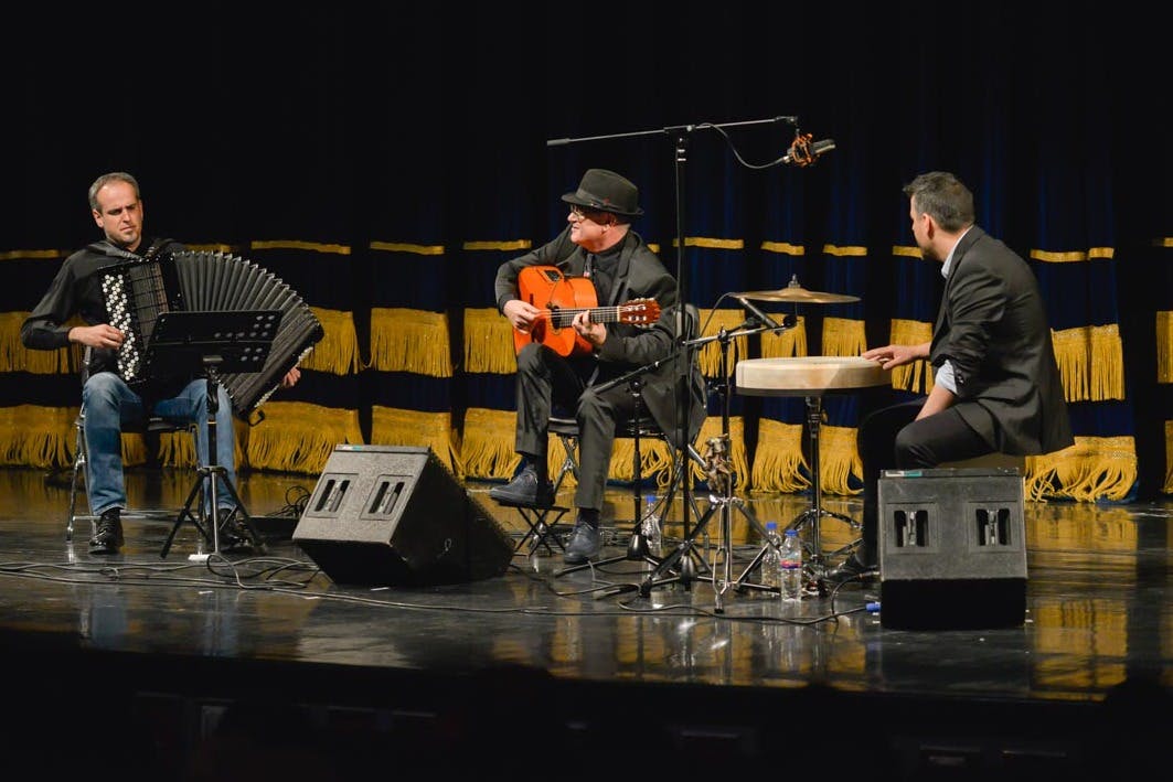 José Luis Montón trio on the first night of Group B festival
