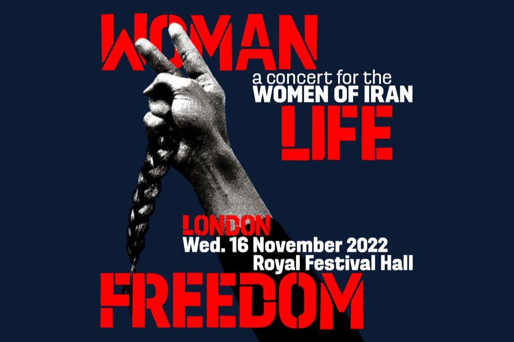Woman Life Freedom Concert Artwork