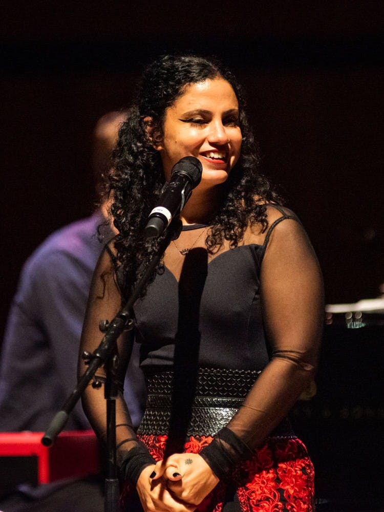 Emel Mathlouthi performs "Holm," a track inspired by an Iranian tune.